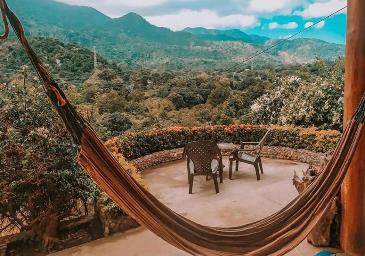 Moon Wind Tayrona Hostel El Zaino Exteriör bild